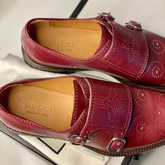 Gucci Bee Brogue Monk men shoes - Picture 2 of 5